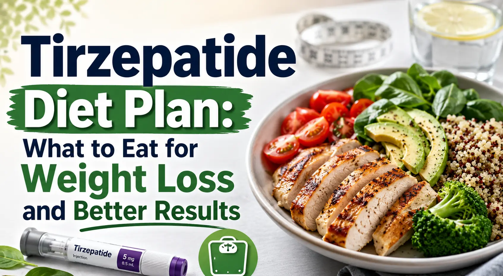 Tirzepatide Diet Plan